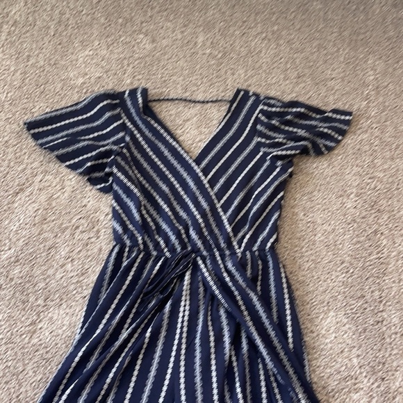 HeArt and Soul Womens Front Tie Walk-Through Romper Size L - Picture 4 of 10